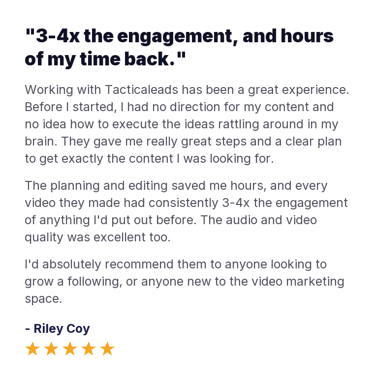 Client review 1